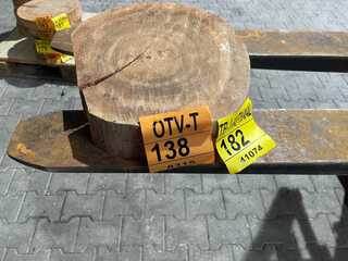 Rosewood Schijf, Dikte 70mm, Ø 350mm